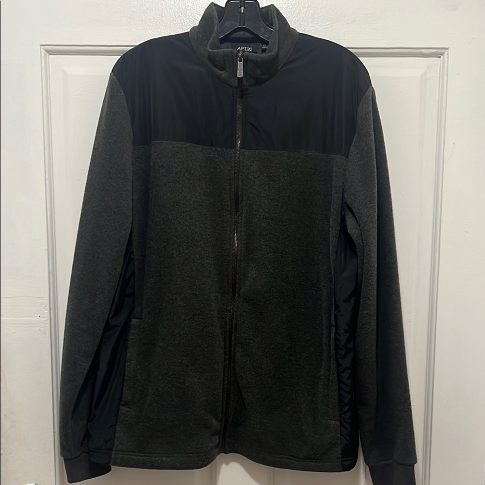 Apt. 9 Men's Black and Gray Jacket